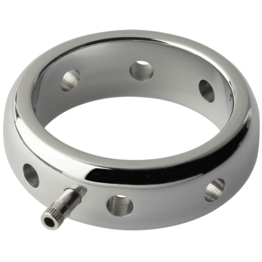 ELECTRASTIM - PRESTIGE ANILLO ELECTROMAGNÉTICO DE METAL PARA EL PENE 34 MM