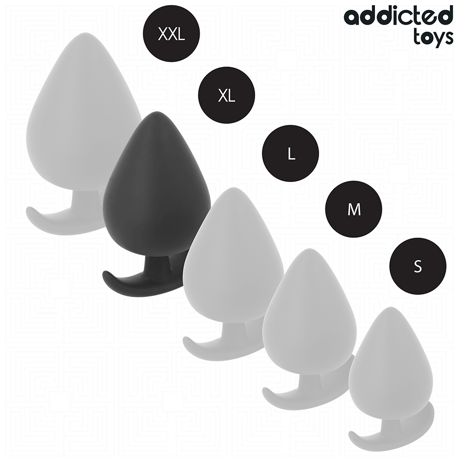 img_208867_ecd461cf1abf860d536321324c64f91b_1.png ADDICTED TOYS - PLUG ANAL SILICONA TALLA XL 9.5 CM