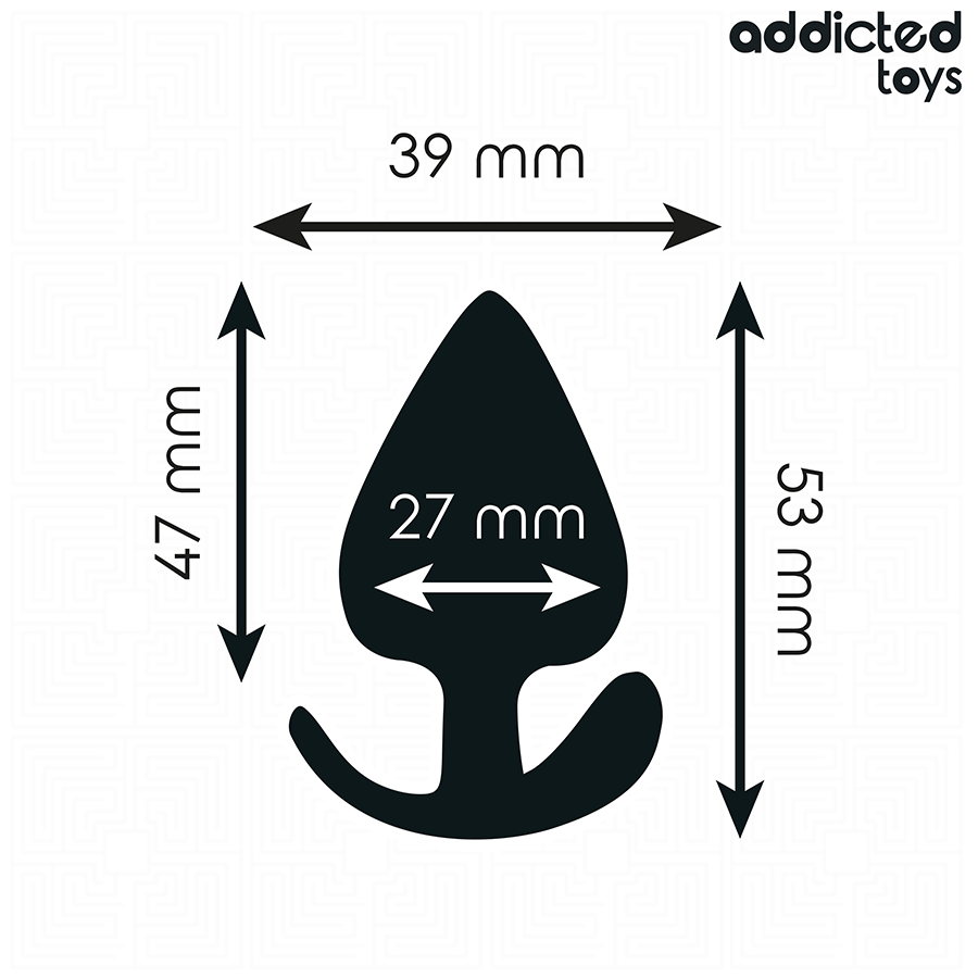 img_208890_7c1052a9a648aff4af8f5bee1547dd14_1.png ADDICTED TOYS - PLUG ANAL SILICONA TALLA S 5,3 CM