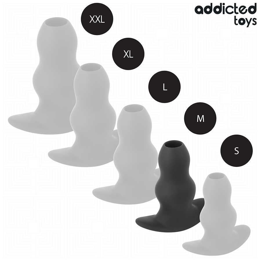 img_208917_cb93aa18d3926e7900403fd3f368f91a_1.png ADDICTED TOYS - PLUG ANAL HUECO SILICONA TALLA M 9,6 CM