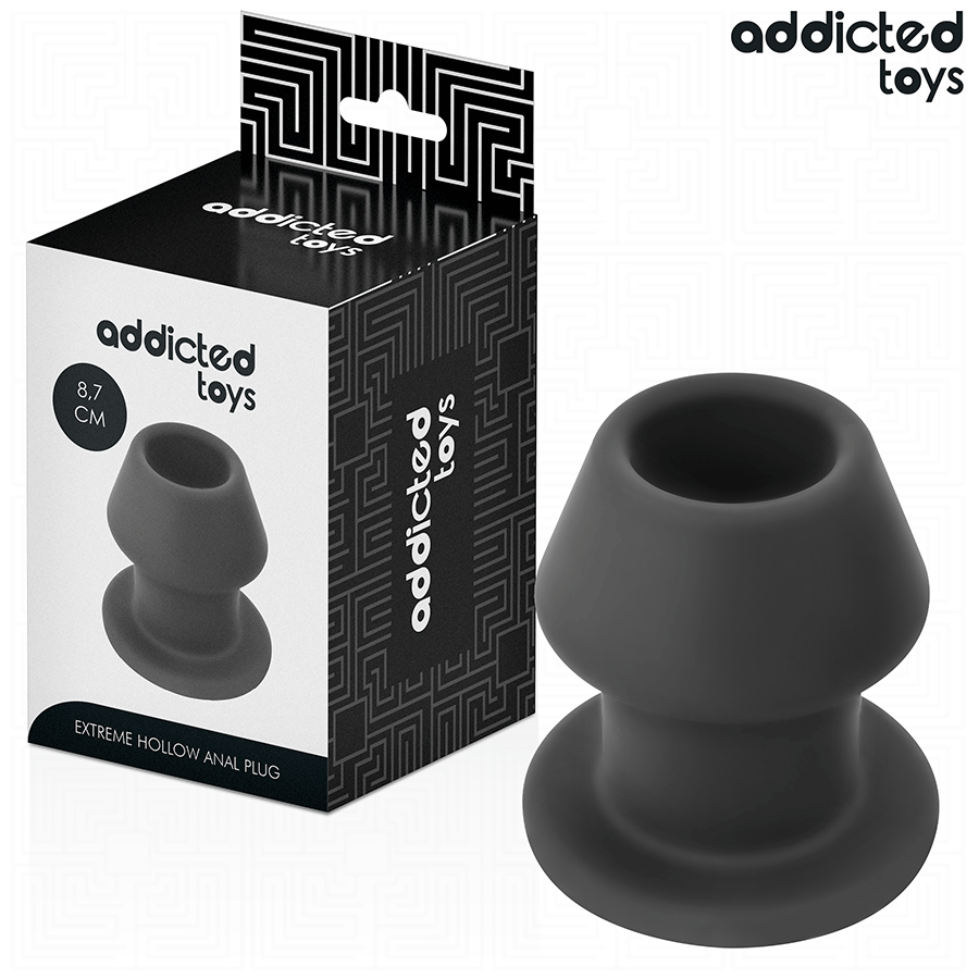 img_208961_c1d6047947719129fdb23d13138be0c7_1.png ADDICTED TOYS - PLUG ANAL HUECO EXTREM SILICONA TALLA M 8,7 CM