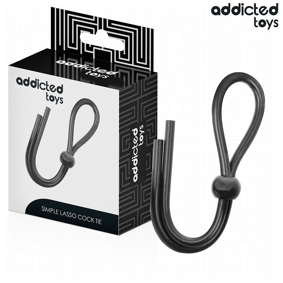 img_209002_e90e0eb906f2a31a5cba9b92e3158e90_1.png ADDICTED TOYS - CUERDA SILICONA PARA EL PENE DE LAZO SIMPLE