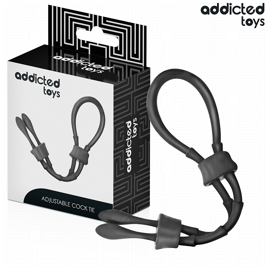 img_209029_723f528c67266929136472d746373046_1.png ADDICTED TOYS - CUERDA SILICONA AJUSTABLE PARA EL PENE