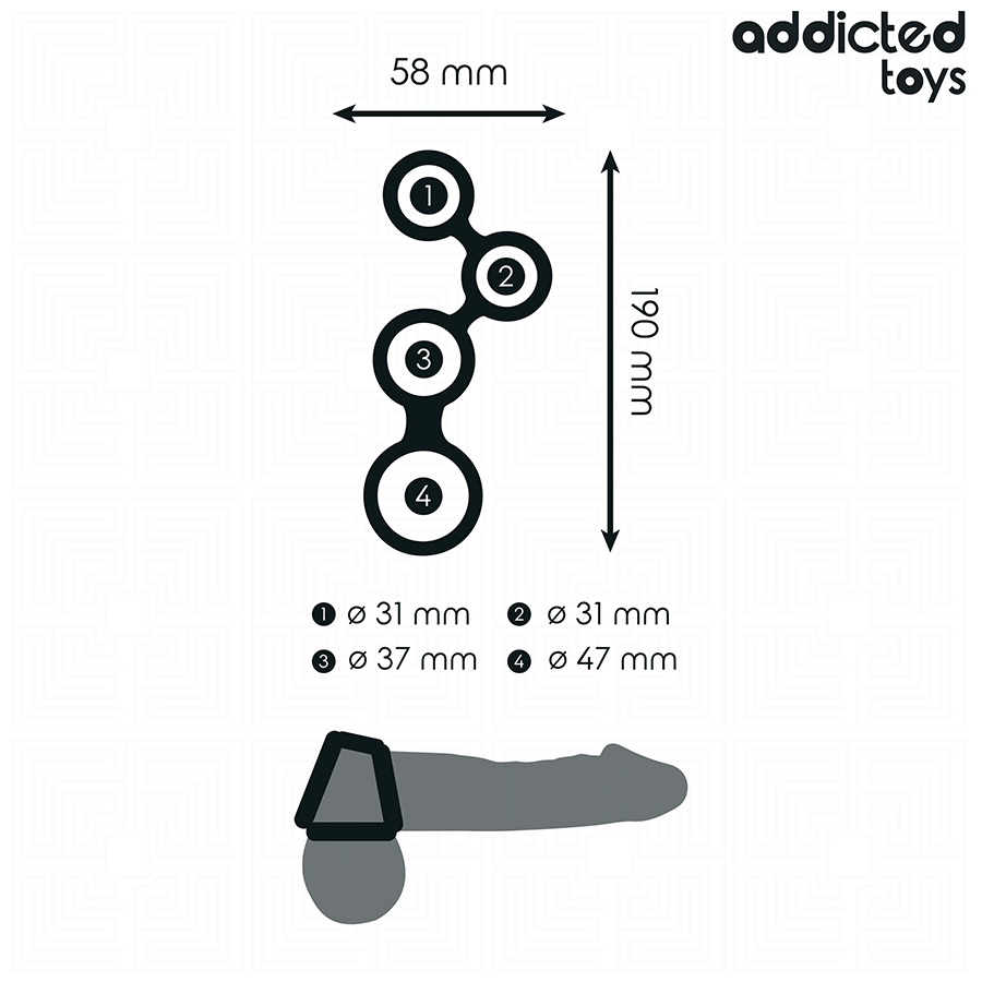 img_209068_f8512880495f24f1bf9def8c37f851a9_1.png ADDICTED TOYS - ANILLO PARA EL PENE CON DIVISORES PARA TESTÍCULOS