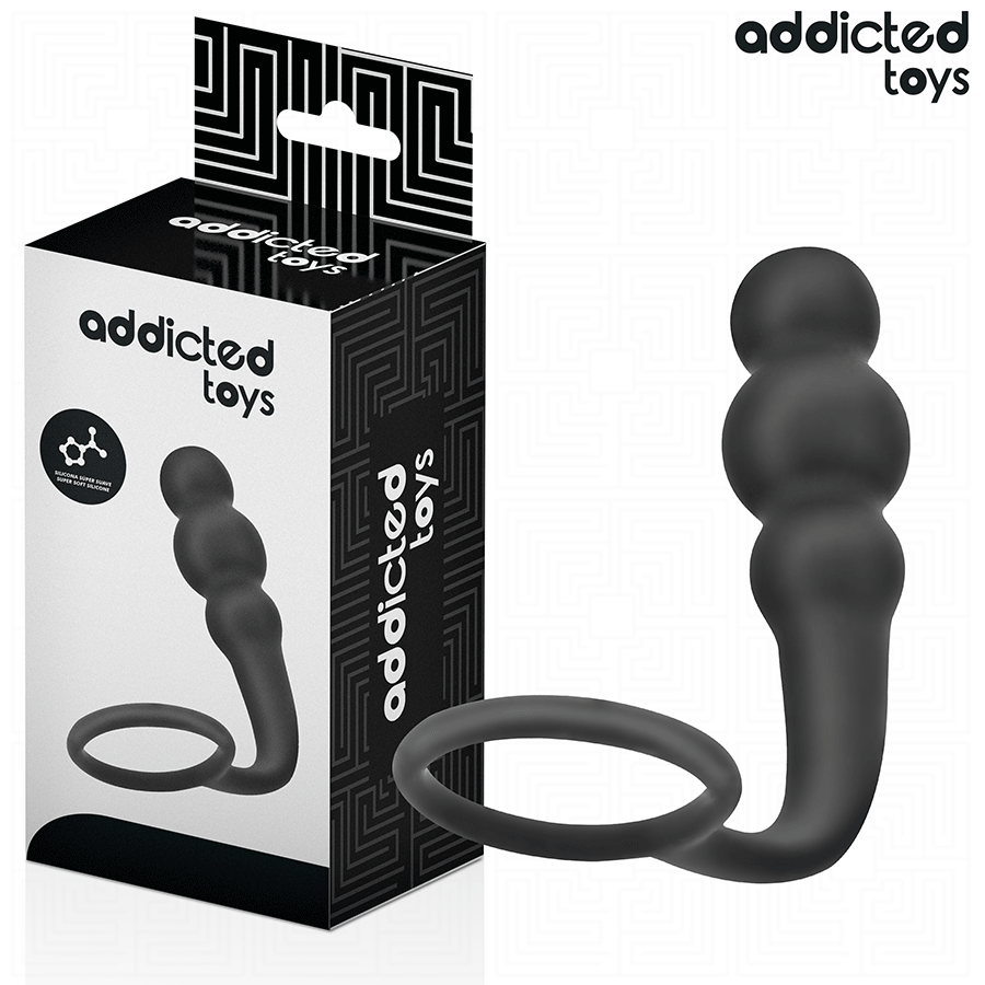img_209125_975321a6f642e557e91a1d67d7c58086_1.png ADDICTED TOYS - PLUG ANAL CON ANILLO SILICONA MODELO 1
