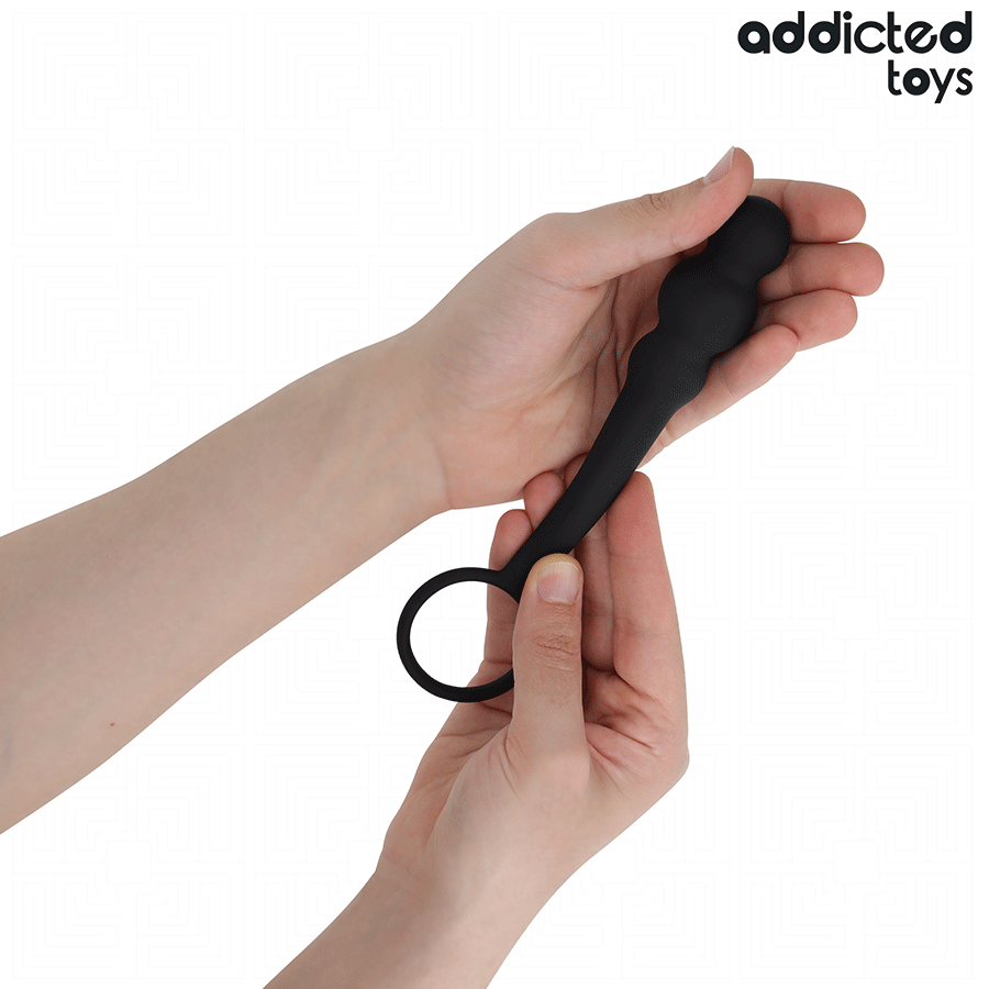 img_209128_37a2c99506b4f0088745fb971fcad715_1.png ADDICTED TOYS - PLUG ANAL CON ANILLO SILICONA MODELO 1