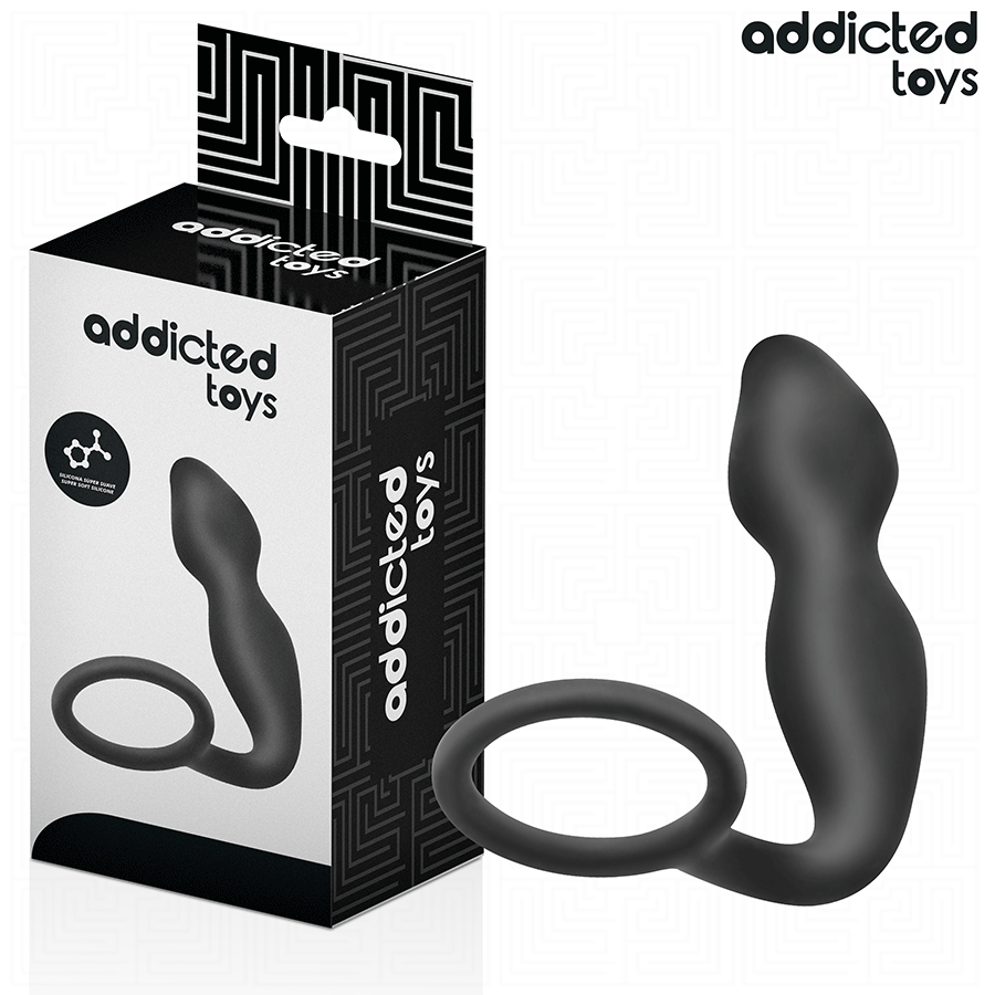img_209136_ccc80b43304892d077664dd0bb38f3ab_1.png ADDICTED TOYS - PLUG ANAL CON ANILLO SILICONA MODELO 2