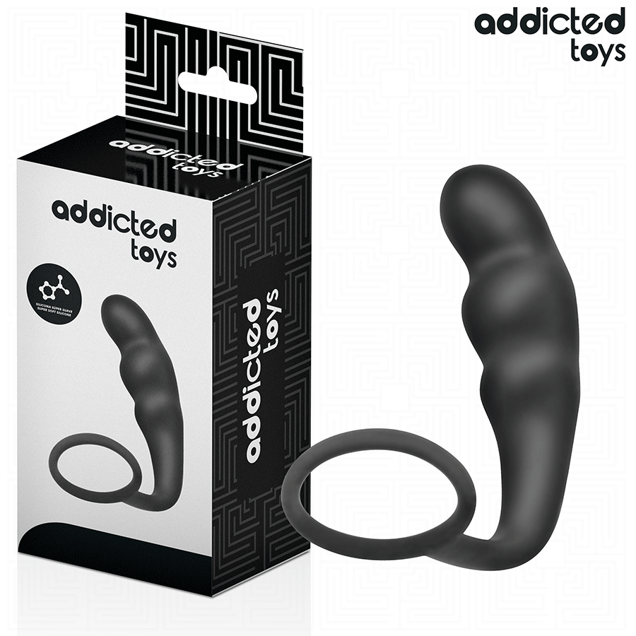 img_209144_6470a626ef9980f037765958a1802df7_1.png ADDICTED TOYS - PLUG ANAL CON ANILLO SILICONA MODELO 4