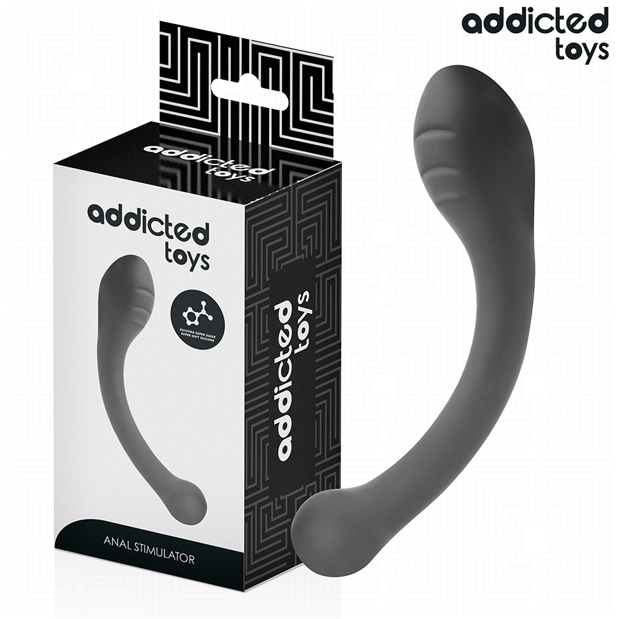 img_209156_dd35a79992ad5a5321a004d877d68196_1.png ADDICTED TOYS - ESTIMULADOR ANAL DOBLE SILICONA 18 CM