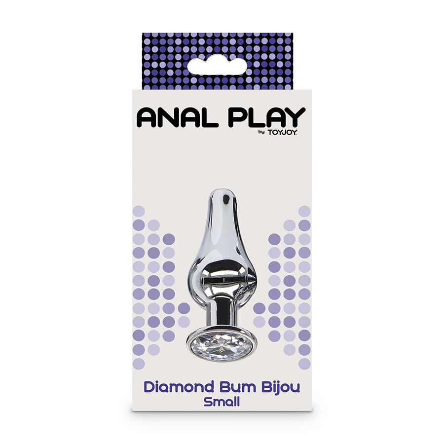 TOYJOY - ANAL PLAY DIAMANTE BUM BIJOU PLUG ANAL PEQUEÑO