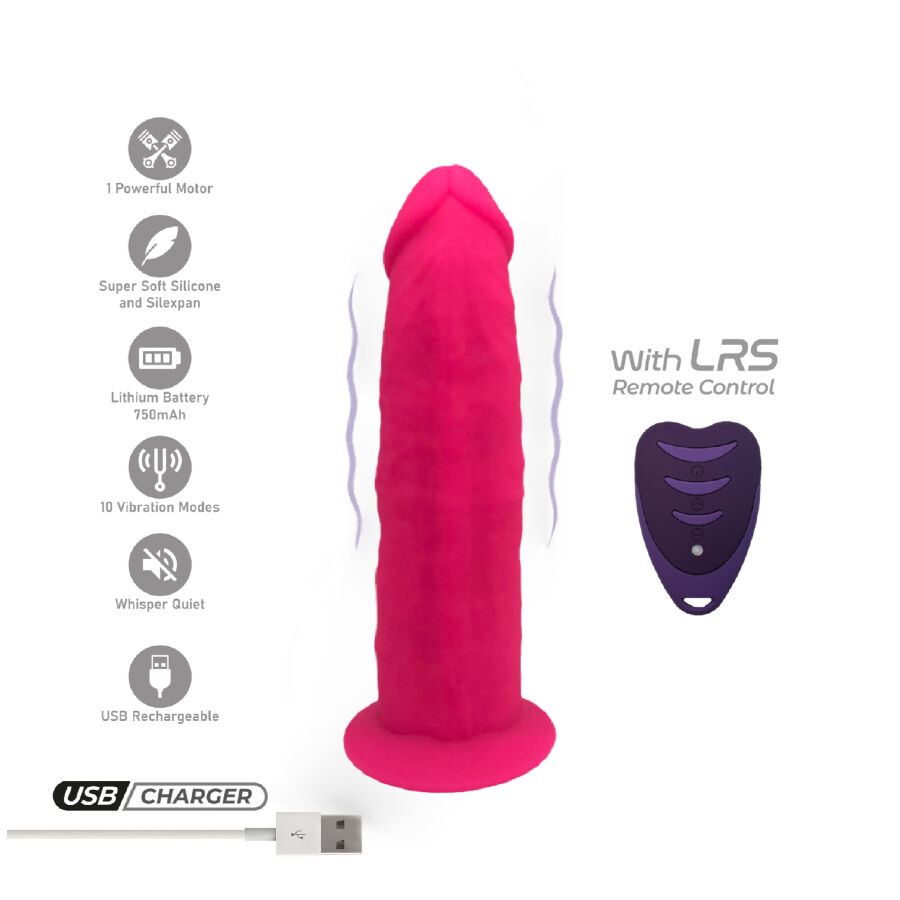 img_209913_3e058487c2356c1bb5e10ae9907cc6ba_1.jpg SILEXD - PENE REALÍSTICO MODELO 2 ROSA + CONTROL REMOTO LRS 17 CM