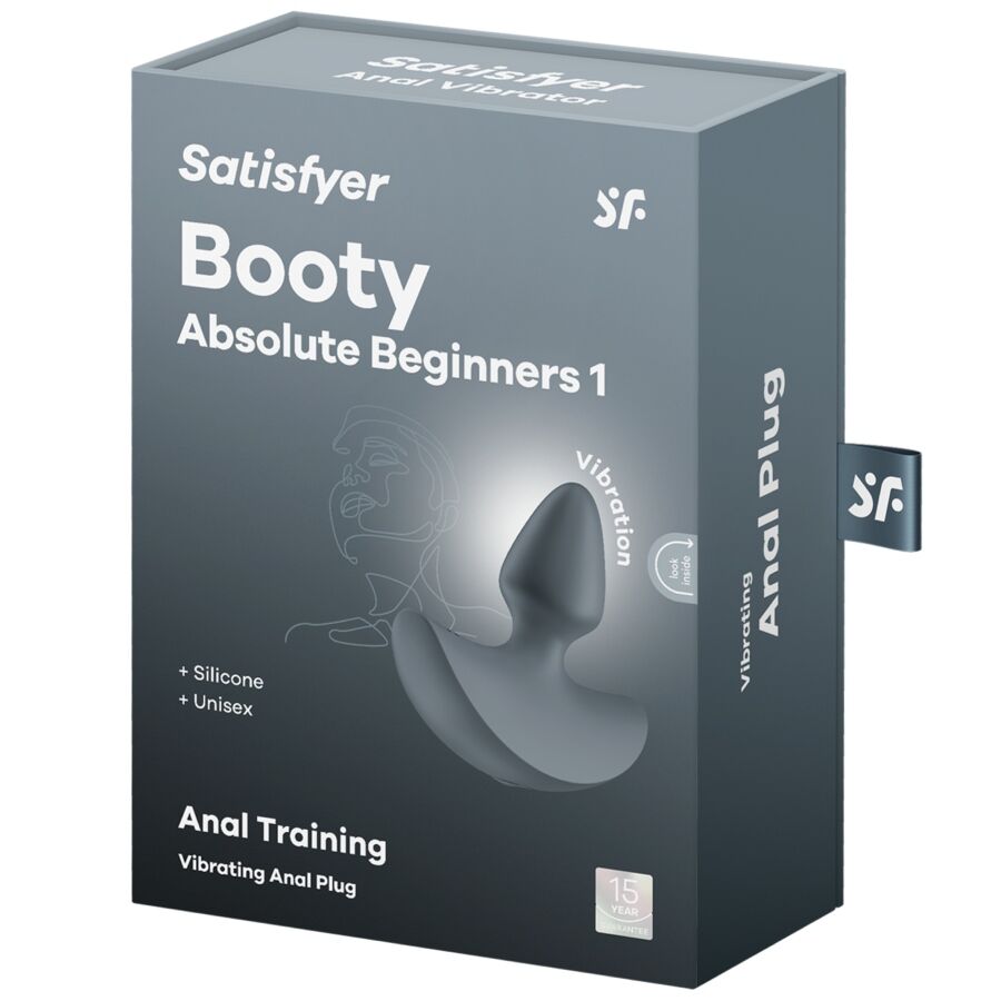 SATISFYER - ABSOLUTE BEGINNERS 1 PLUG ANAL VIBRADOR
