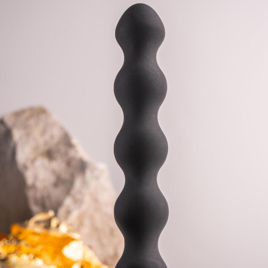 img_211073_c26350ae9f0cdb1838fcd5370b45e16d_1.jpg ROCKS- OFF - PETITE SENSATIONS PEARLS PLUG ANAL VIBRADOR NEGRO