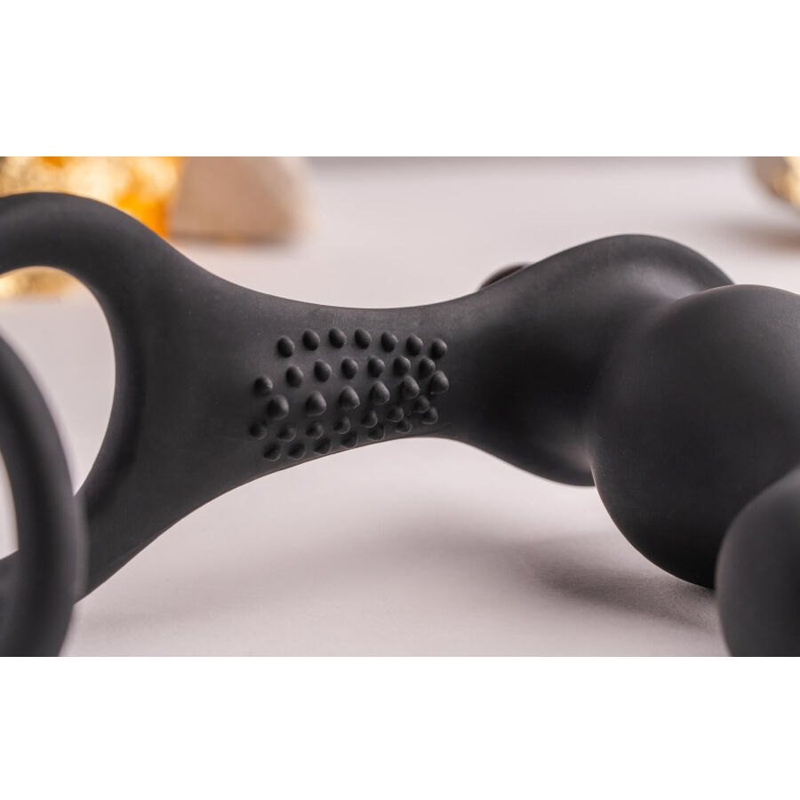 img_211086_98bd39cd86d18f7240531654e0df94bb_1.jpg ROCKS- OFF - RO- ZEN RRO PLUG ANAL CON ANILLO VIBRADOR PARA EL PENE NEGRO