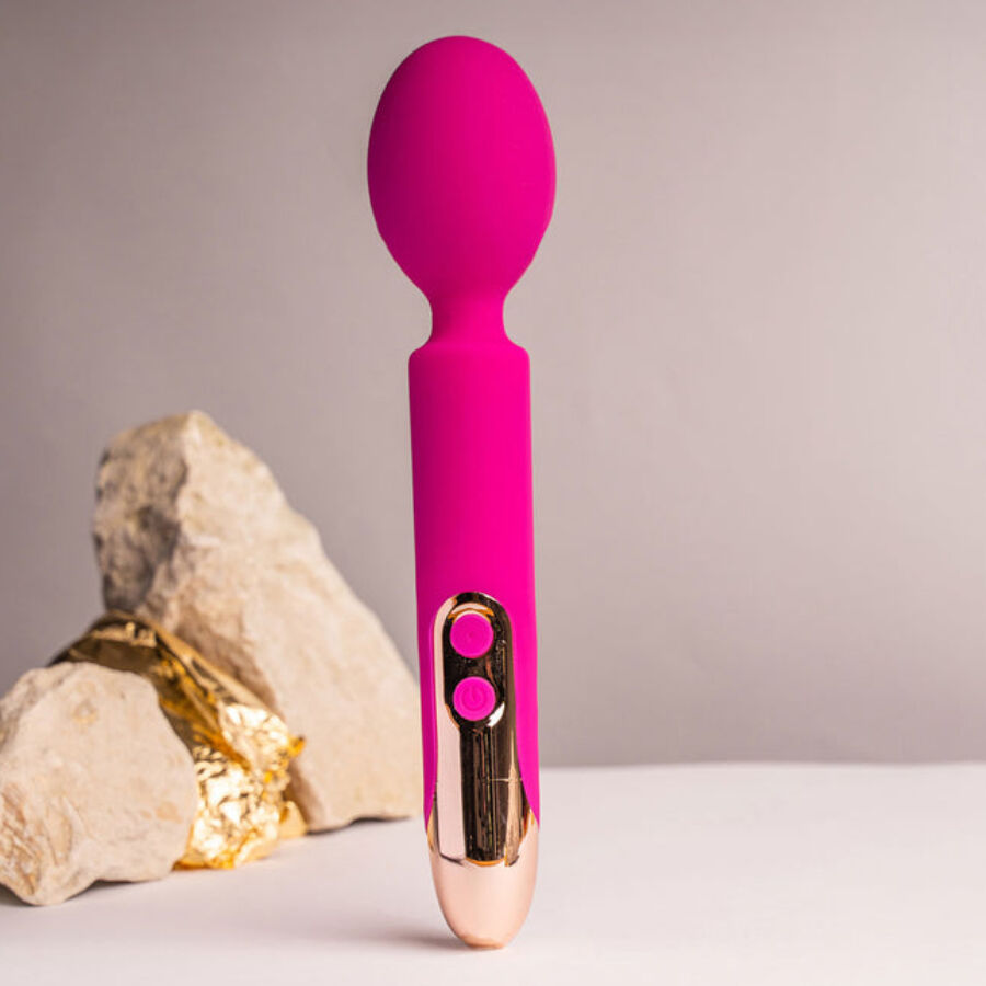 img_211133_bea434f7b9f70d3d9875350f30dab6be_1.jpg ROCKS- OFF - ORIEL VIBRADOR WAND FLEXIBLE FUCSIA