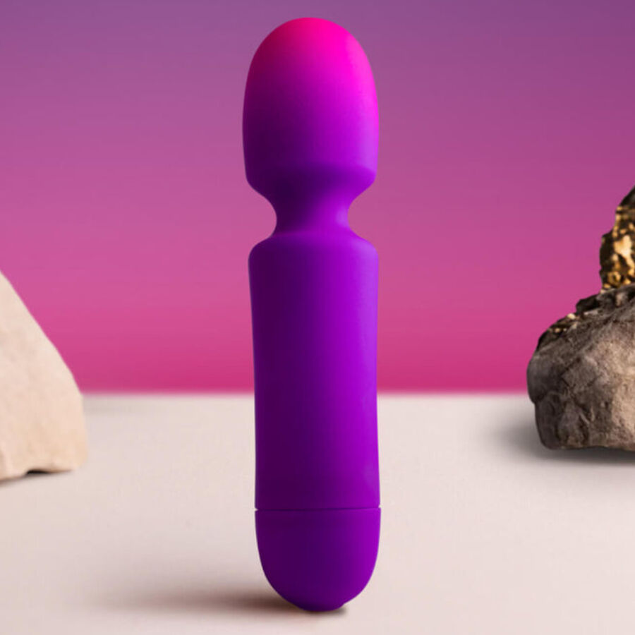 img_211186_fdb7ed6b82142cb2651200eeaa258911_1.jpg ROCKS- OFF - GLO- GIRL VIBRADOR WAND MINI MORADO