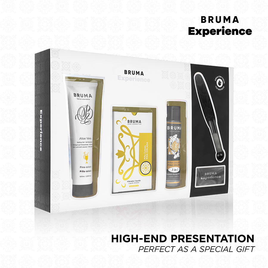 img_211239_0c0c341c9ca71363b12927590ee42243_1.png BRUMA XPERIENCE - KIT TENTACIÓN DULCE PIÑA COLADA VIBRO-ORGÁSMICA