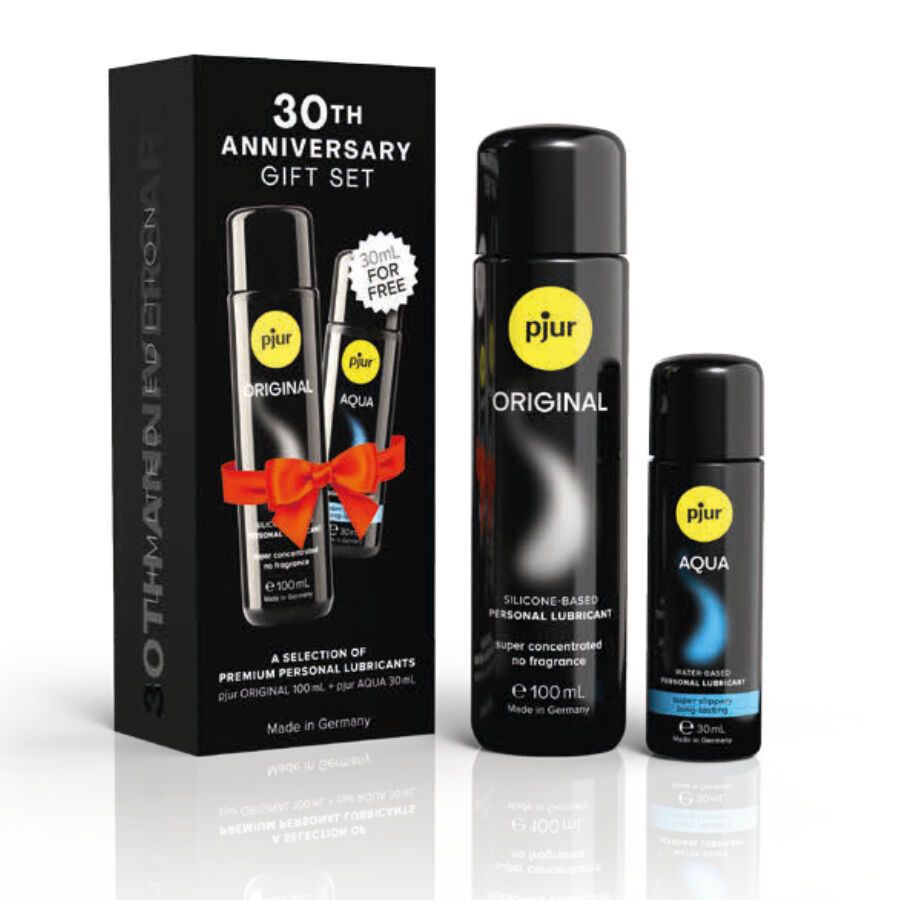 img_211401_c8361c887f68d8994e89ac086c226045_1.jpg PJUR - SET 30TH ANIVERSARY PJUR ORIGINAL 100 ML + PJUR AQUA 30 ML DE REGALO