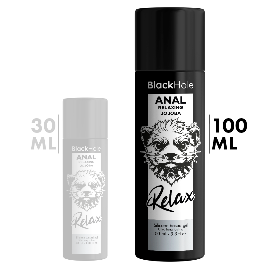 img_211472_1137e01cceb209790490c59a2d2ee04b_1.png BLACK HOLE - ANAL RELAXING CON JOJOBA BASE SILICONA 100 ML