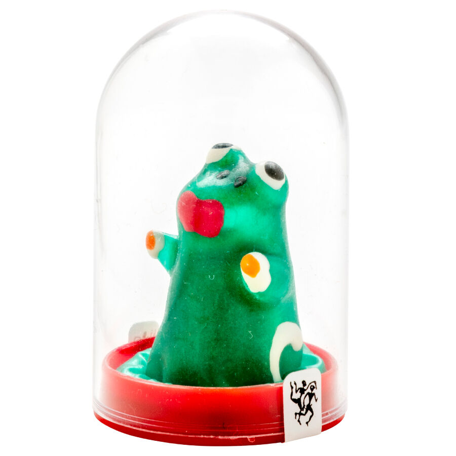 img_211654_33b66d39580ea5670ab8c3908d4aee4e_1.jpg CONDOMERIE - PRESERVATIVO DECORATIVO PINTADO A MANO RANA MODEL 1