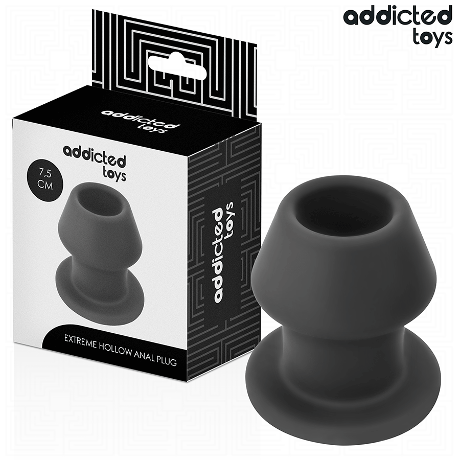 img_213306_cb3c9b77eff0ab8dc83a1f5436b9660f_1.png ADDICTED TOYS - PLUG ANAL HUECO EXTREM SILICONA TALLA S 7,5 CM