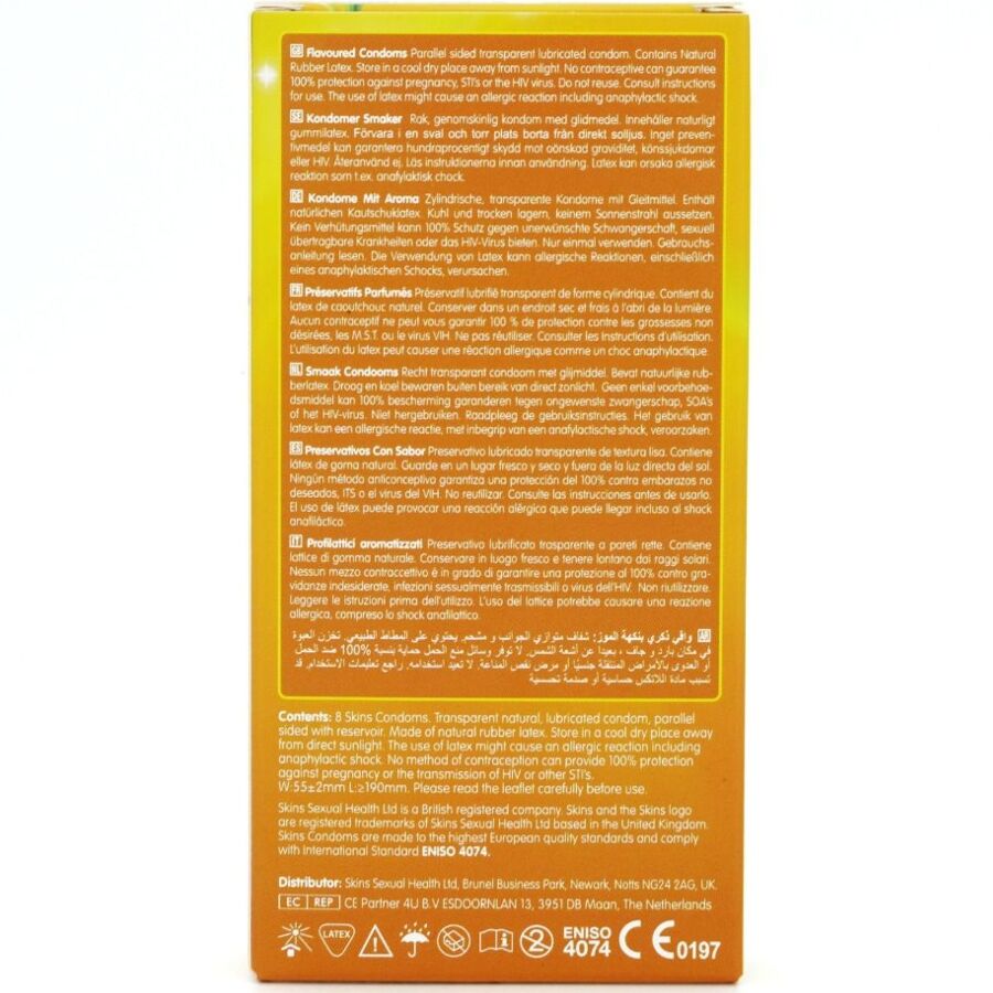 img_213431_13e1d21373ce795164ebee1b68456a06_1.jpg SKINS - PRESERVATIVOS PREMIUM SABOR PLÁTANO PACK 8