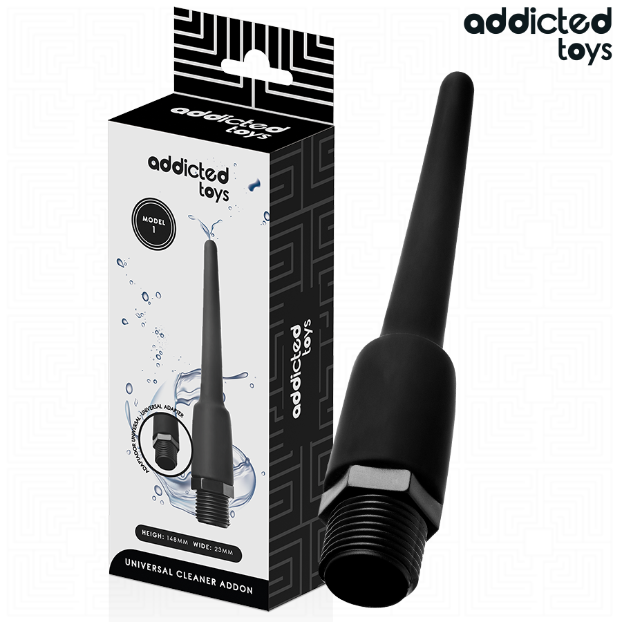 img_213563_9e9c460aff6dbdcaf7219df81d95a583_1.png ADDICTED TOYS - LIMPIADOR ANAL CON ADAPTADOR UNIVERSAL MODELO 1