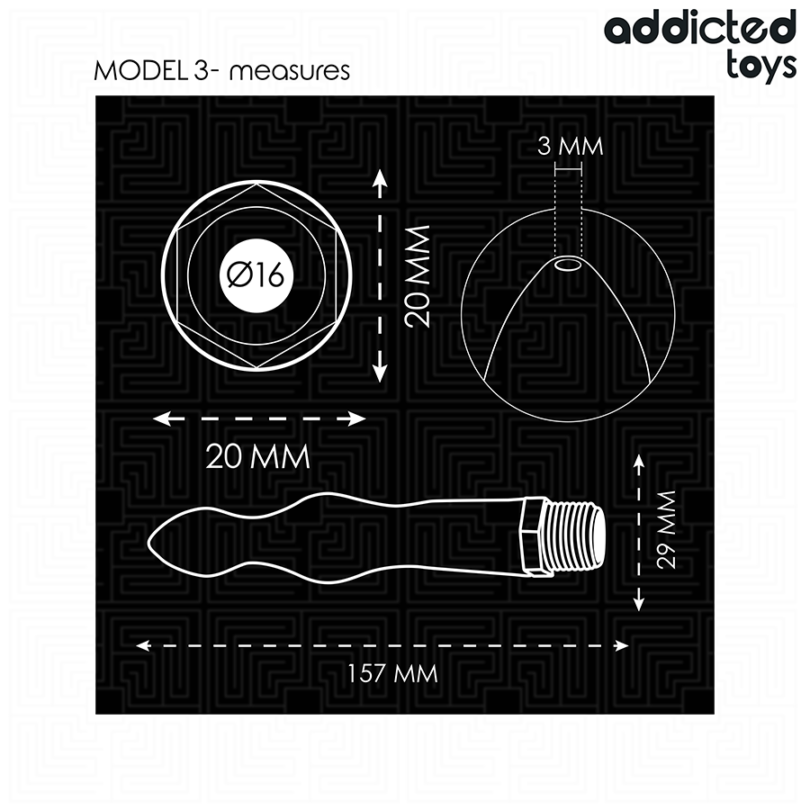 img_213668_121e510bc584b9e633df25dcb63047a9_1.png ADDICTED TOYS - LIMPIADOR ANAL CON ADAPTADOR UNIVERSAL MODELO 3