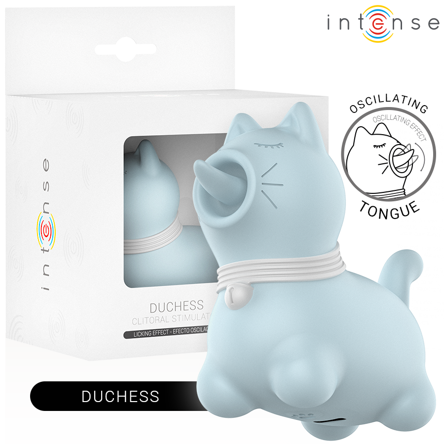 img_213794_bac424fbeb72dd06e279d93f62a851f0_1.png INTENSE - DUCHESS ESTIMULADOR CON LENGUA ROTATIVA 360 AZUL