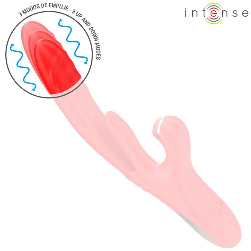 INTENSE - KAROL VIBRADOR MULTIFUNCIÓN EMPUJE   SUCCION  ESTIMULACIÓN