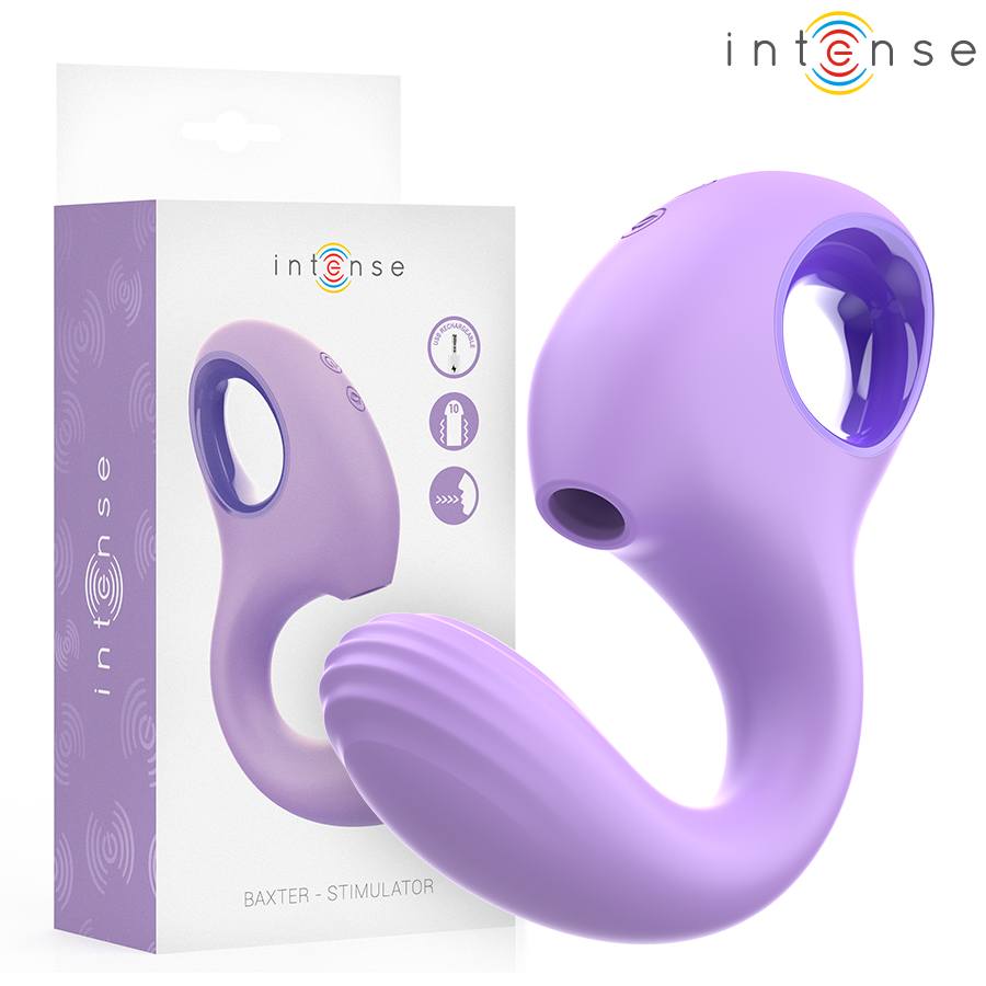 img_214123_9455900bc4e8af5336b253bb92f72316_1.png INTENSE - BAXTER VIBRADOR  ESTIMULADOR VIOLETA