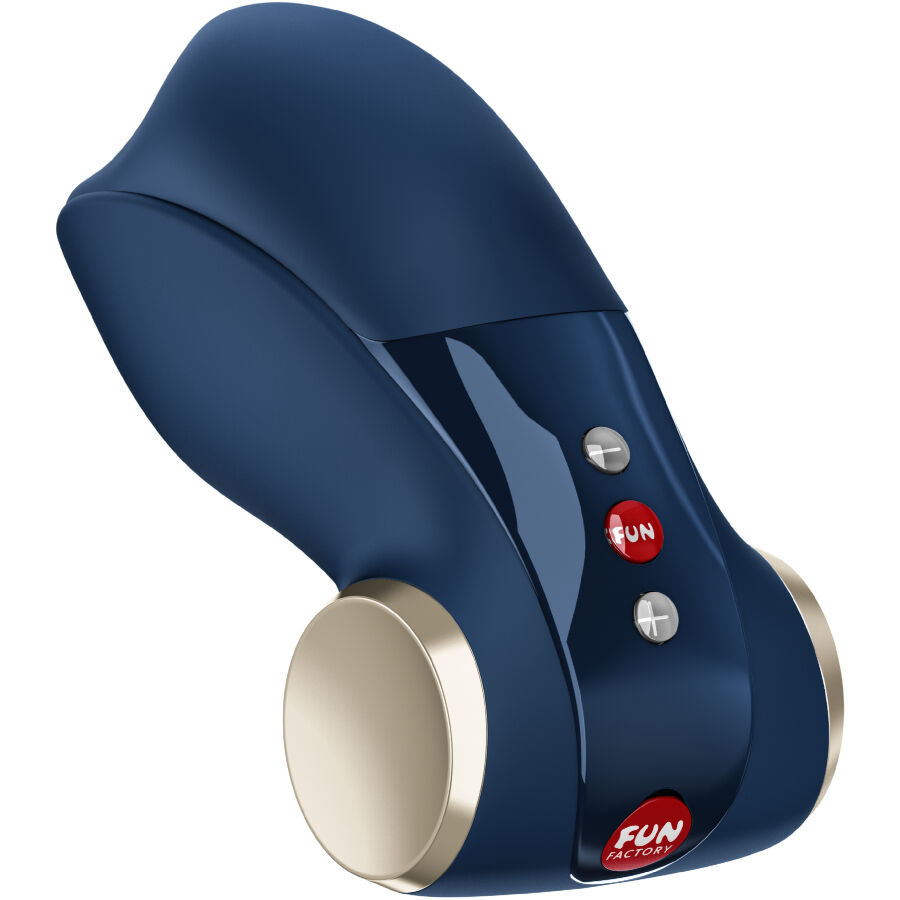 FUN FACTORY - COBRA LIBRE II MASTURBADOR VIBRADOR AZUL OSCURO