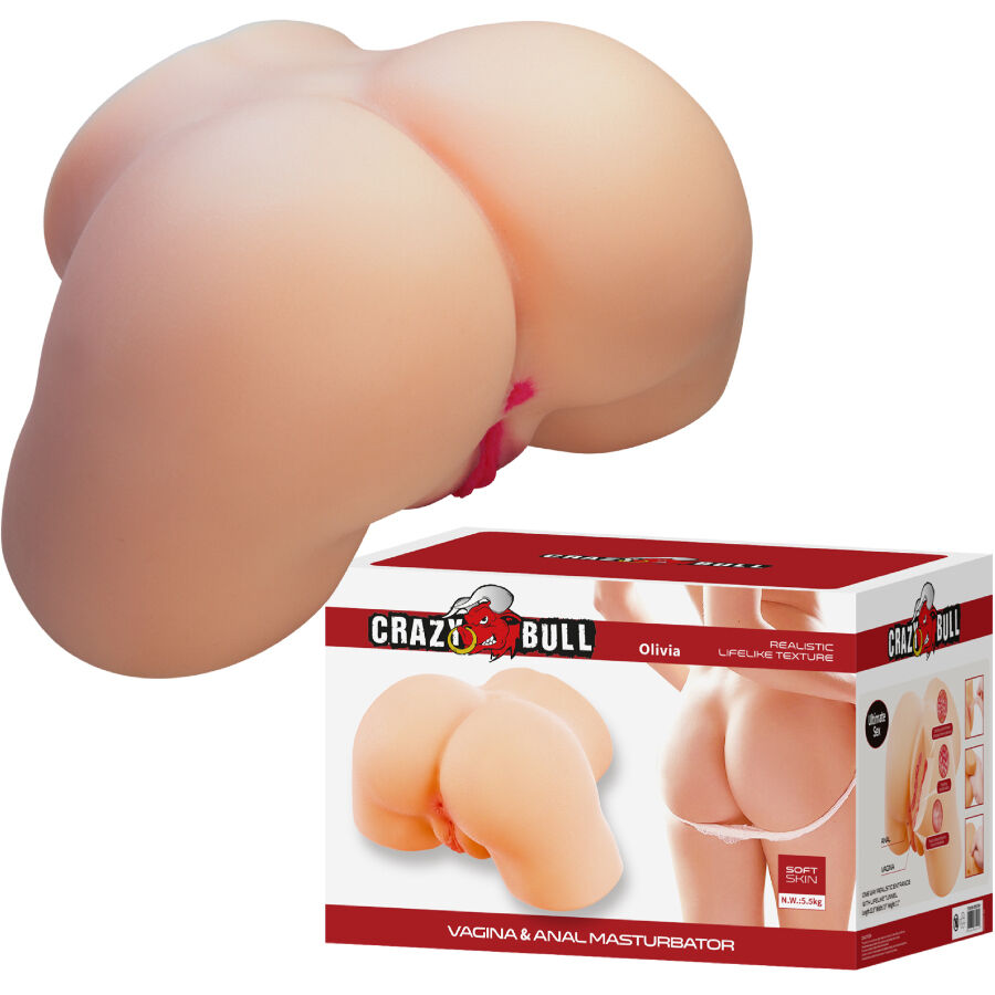 img_215297_301a9c033374f6cd92263d9a26da91f2_1.jpg CRAZY BULL - OLIVIA TRASERO FEMENINO REALISTA VAGINA Y ANAL 5.5 KG
