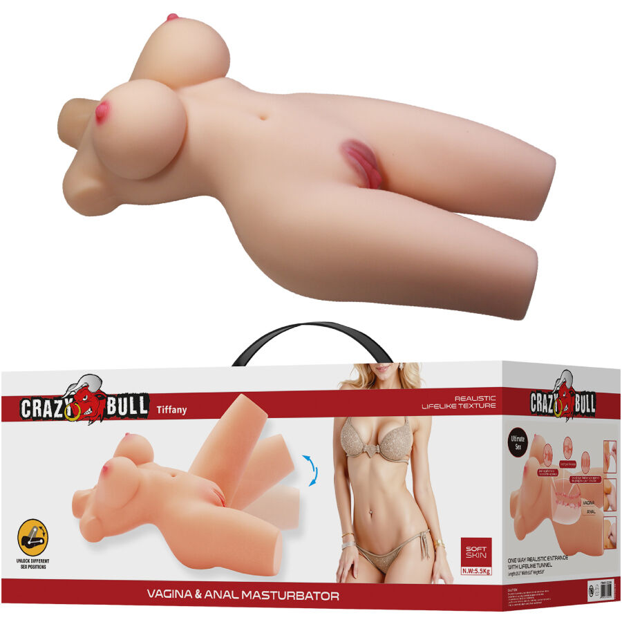 img_215303_25a1408eee8f84271cc32a7a01f69e23_1.jpg CRAZY BULL - TIFFANY TORSO FEMENINO REALISTA VAGINA Y ANAL 5.5 KG