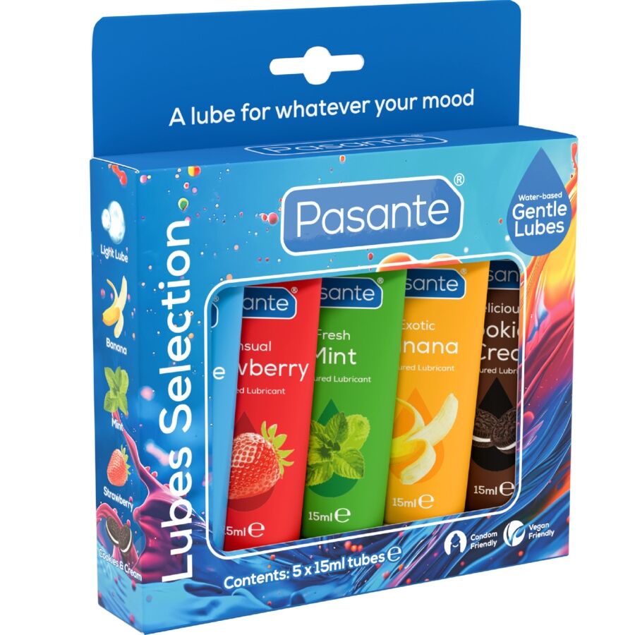 img_216104_7e58e960a9438cd9b6cfbe842f6d017d_1.jpg PASANTE - PACK LUBRICANTES SABORES VARIADOS 5 UDS X 15 ML