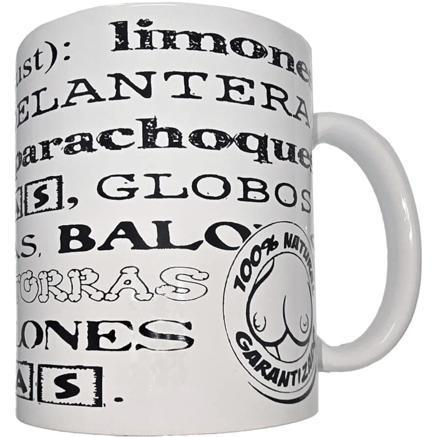 img_216765_6922c907a916e885147122a529759734_1.jpg DIABLO PICANTE - TAZA BLANCA DE SINÓNIMOS TETAS 370 ML