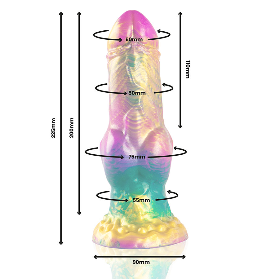 img_217084_6f0f8c9f987c975d474136127cd78b1a_1.png EPIC - IRIS DILDO WITH RAINBOW TESTICLES OF PLEASURE