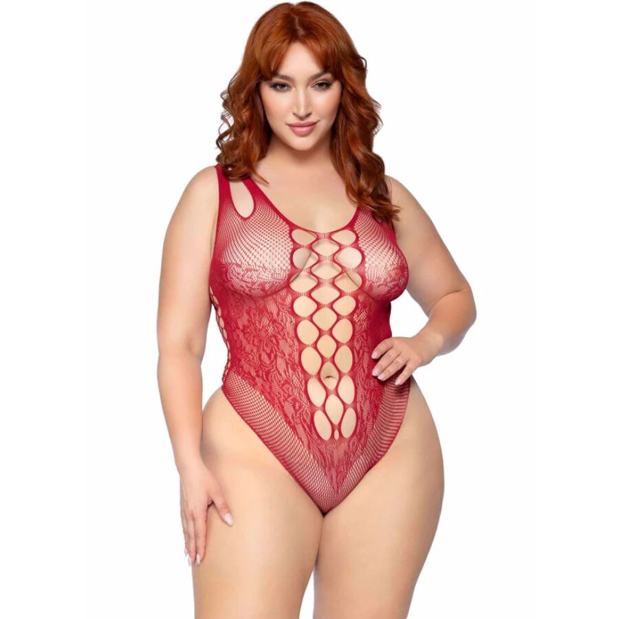 img_217540_943ce4863bbf522ffcf4344b1007d01b_1.jpg LEG AVENUE - 81641X BODY TIRANTES SIN COSTURAS BURDEOS TALLA 1X/2X