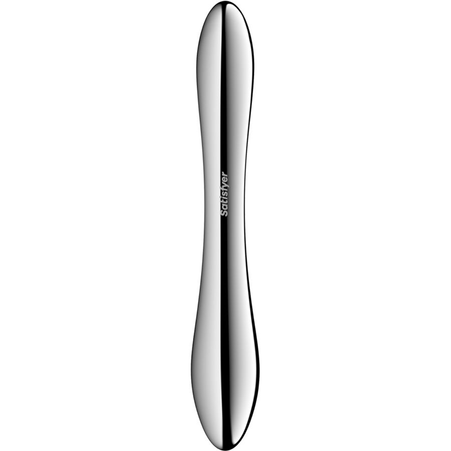 SATISFYER - PURE GRAVITY 1 DILDO ACERO INOXIDABLE DOBLE USO