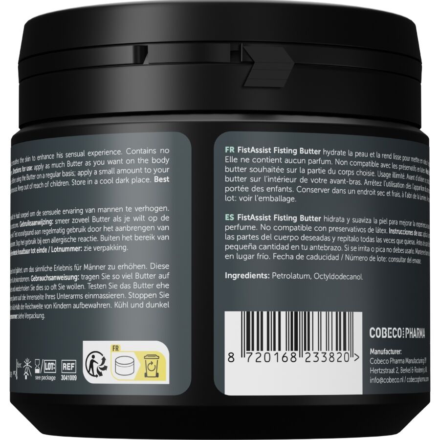 COBECO - FIST ASSIST VASELINA LUBRICANTE BASE DE ACEITE 500 ML