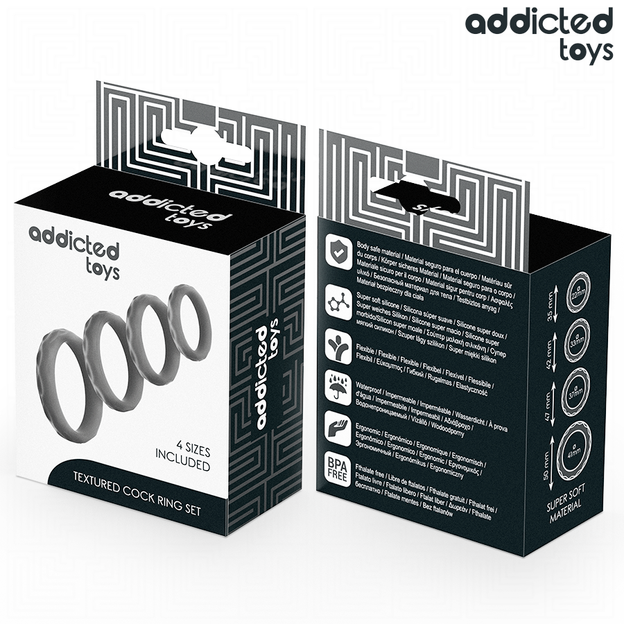 img_218847_4899413700a2e9c5b24e81cfa34e994a_1.png ADDICTED TOYS - SET ANILLOS PENE TEXTURIZADOS 4 TAMAÑOS
