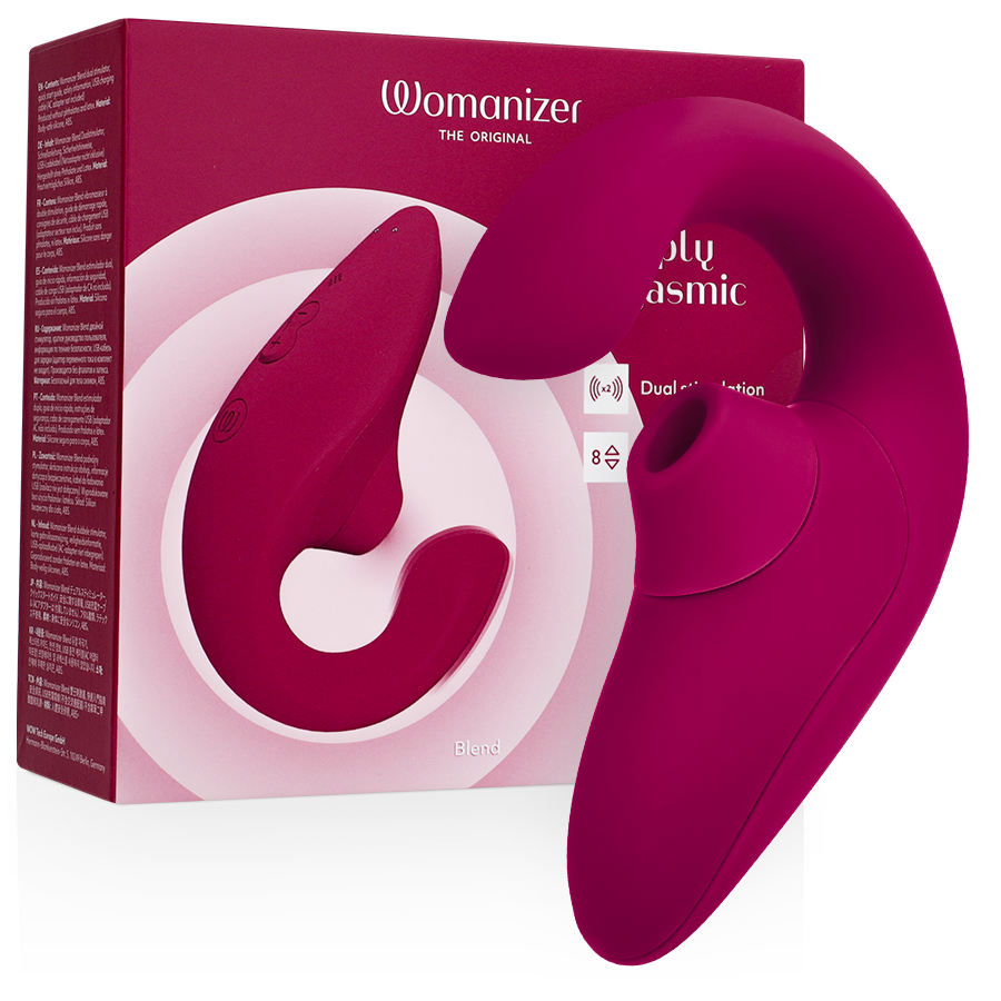 img_219155_2232b9b2b90117d1d28321b7e908e94e_1.png WOMANIZER - BLEND ESTIMULADOR VIBRADOR RABBIT FUCSIA