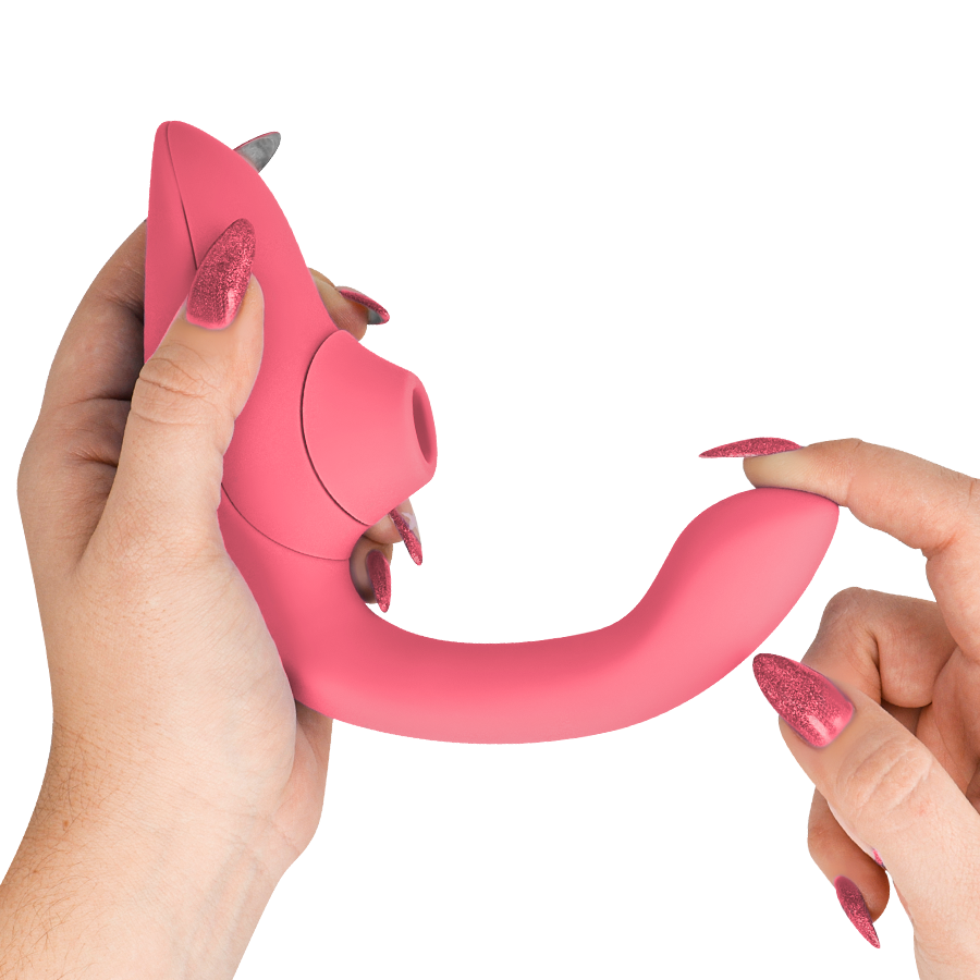 img_219162_6b3501f06e09f4b801a387ed13791829_1.png WOMANIZER - BLEND ESTIMULADOR VIBRADOR RABBIT ROSA