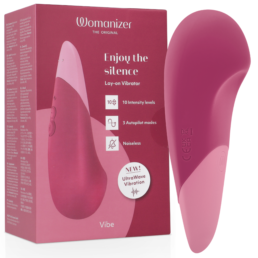 img_219195_9421e4c00914ae952474d787da969b08_1.png WOMANIZER - VIBE VIBRADOR LAY-ON SILENCIOSO ROSA OSCURO