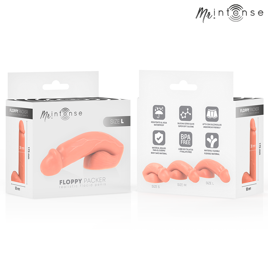 img_219225_4bf7b6278bfed61f4a545dda66b9cff7_1.png MR INTENSE - FLOPPY TALLA L PACKER REALÍSTICO