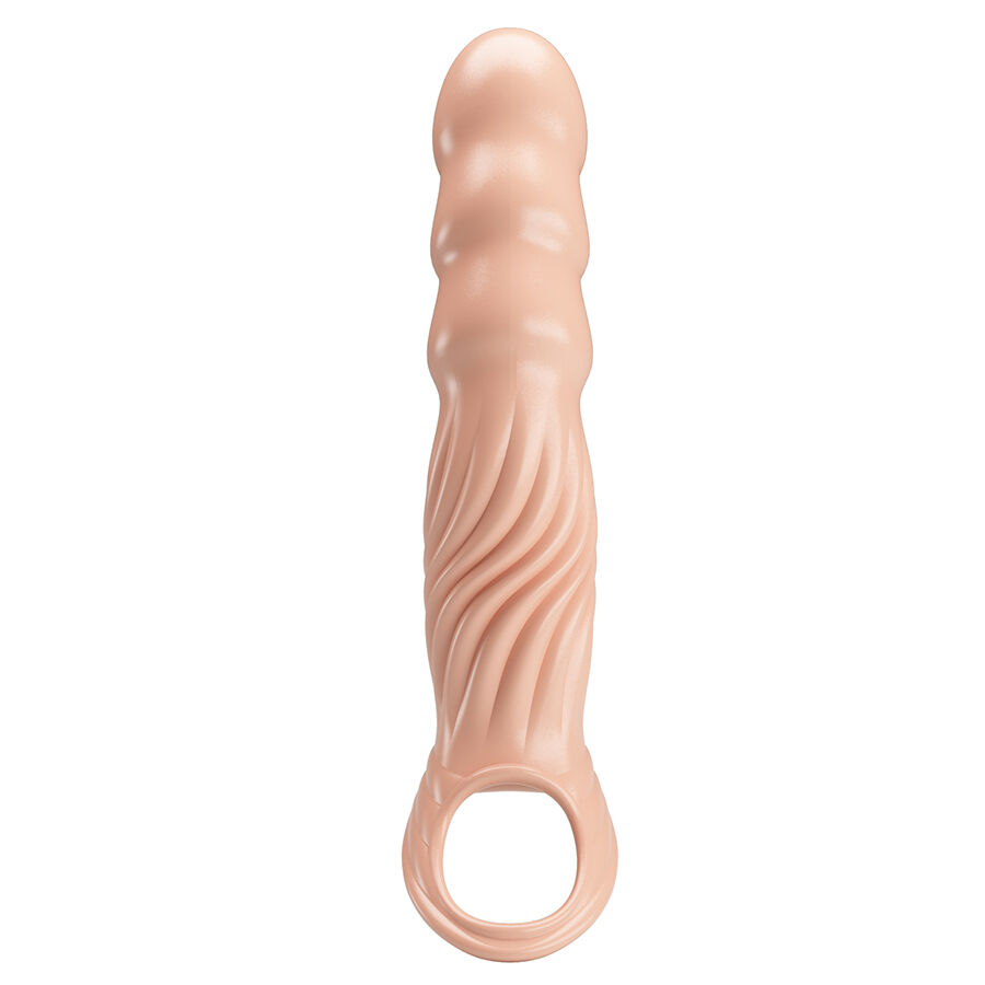 PRETTY LOVE - FUNDA PARA PENE TEXTURIZADA CON EXTENSORES