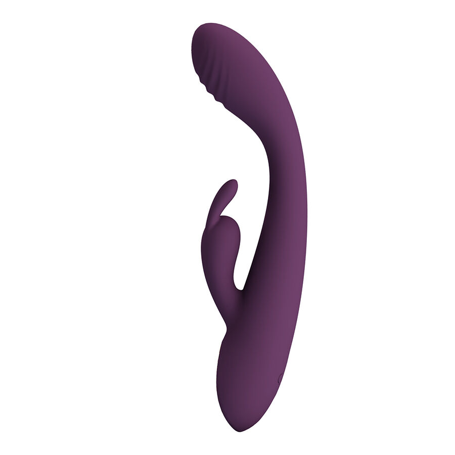 PRETTY LOVE - EMMA VIBRADOR CON ESTIMULADOR RABBIT MORADO
