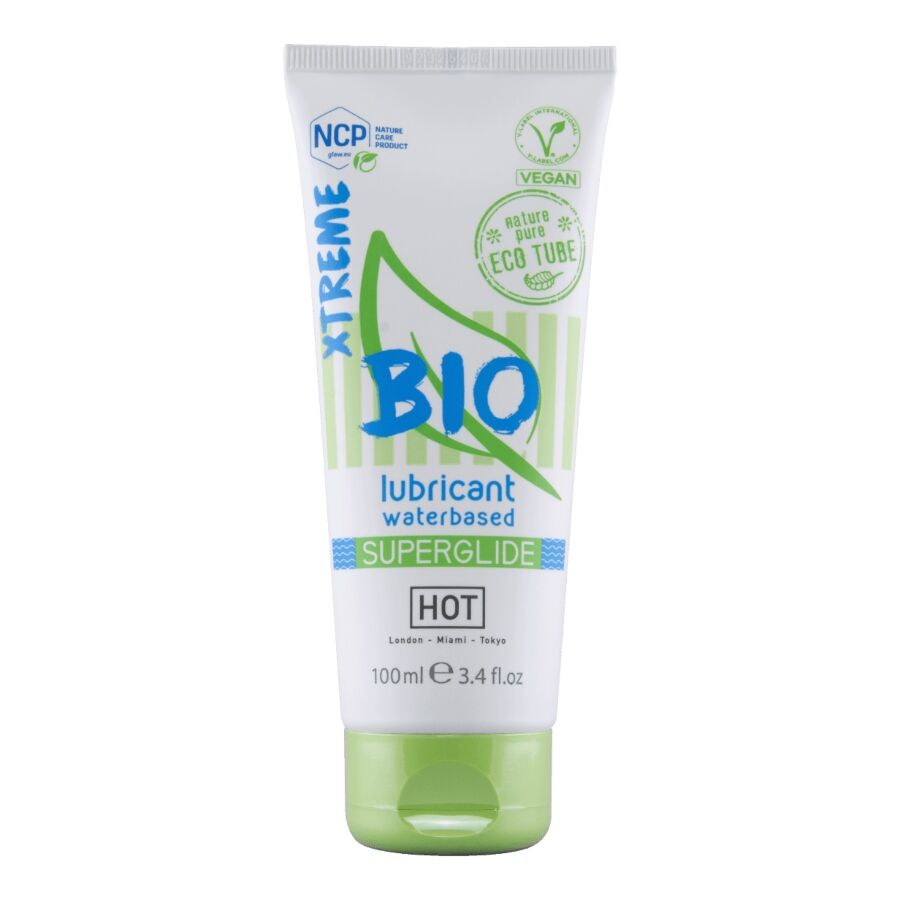 HOT - BIO LUBRICANT LUBRICANTE BIO BASE AGUA SUPERGLIDE XTREME 100 ML