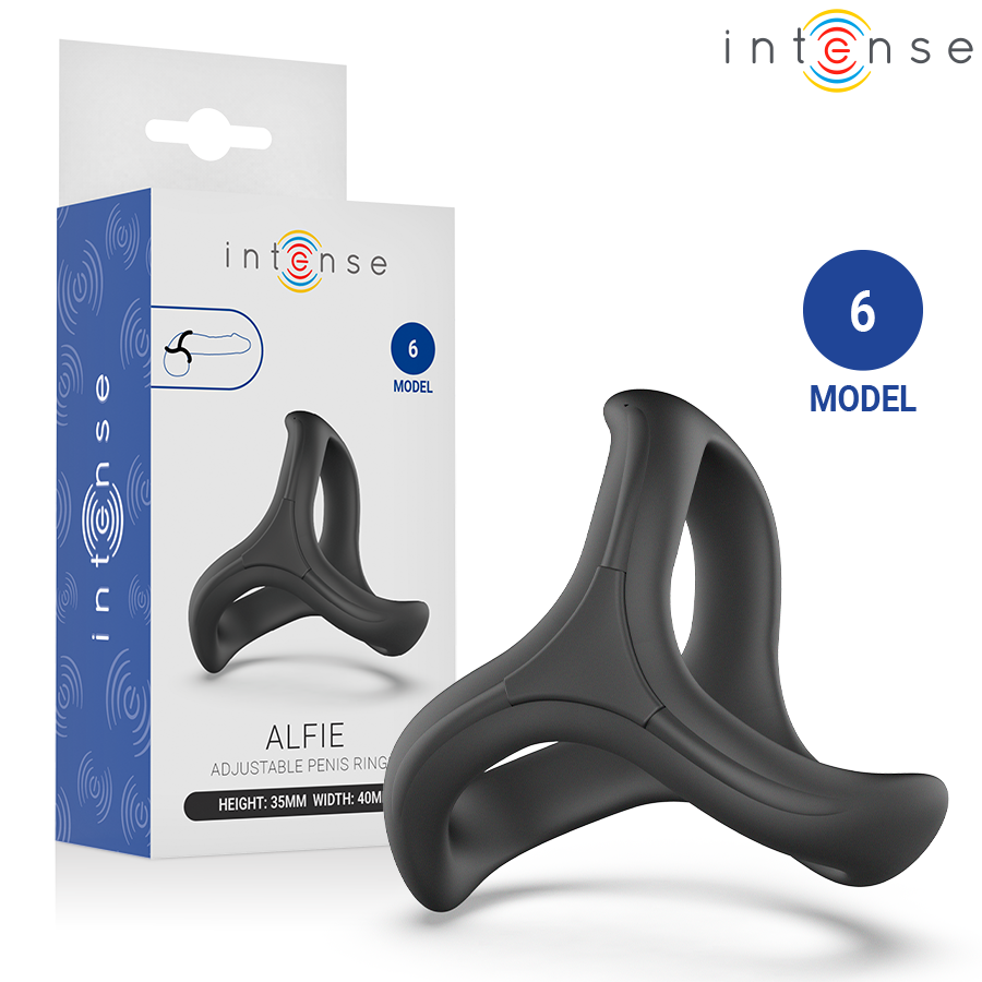 img_220976_4ffbca61a321f731ed2f6d0b222eedca_1.png INTENSE - ALFIE ADJUSTABLE TRIPLE PENIS RING MODEL 6
