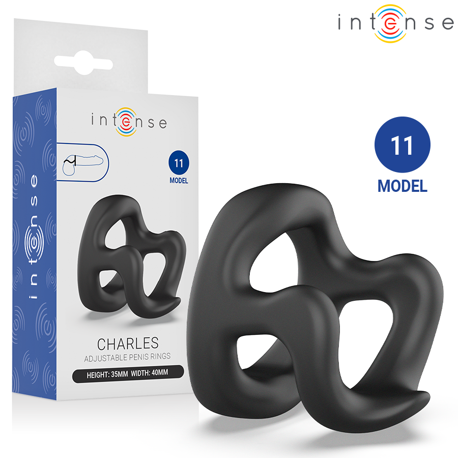 img_220985_541db006d8993312ca66e635df48c2bb_1.png INTENSE - CHARLES ADJUSTABLE PENIS RING MODEL 11